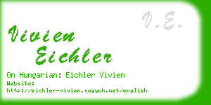 vivien eichler business card